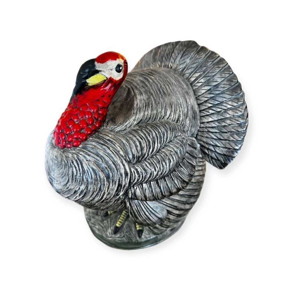 1970 Resin Turkey statue vintage figurines collectible - Picture 8 of 11